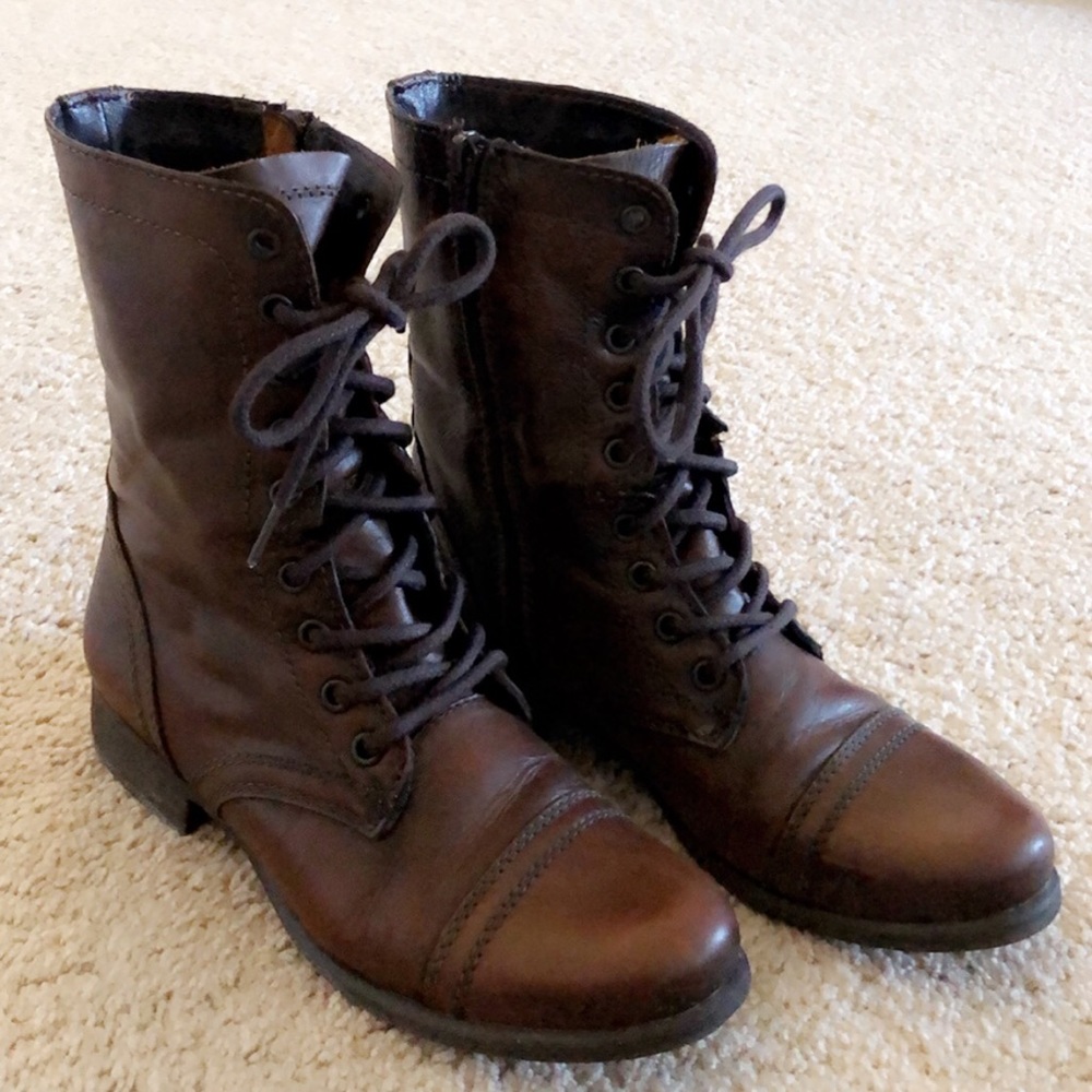 Steve Madden Combat Boots